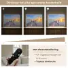 Water - Steiger - Vogels - Zonsondergang - Horizon Light Box met batterij (Wandlamp) middel -USP_dimbaarNL