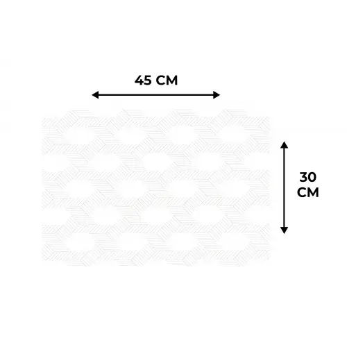 Grafisch - Patroon - Modern Placemat vinyl groot 368 -specs