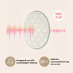 Abstract - Motief - Beige Akoestische PET Vilt - Rond klein 838 -USP_DE