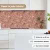 Botanisch - Bloemen - Roze keuken achterwand 2 middel 871 -sfeer4_DE