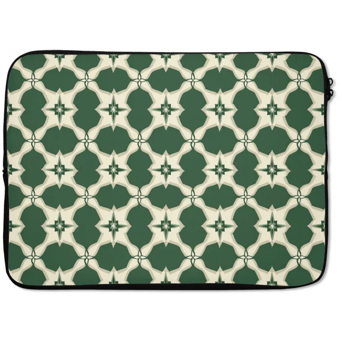 Tegel - Klassiek - Groen laptophoes neopreen klein 279 -zkaufland3dotto