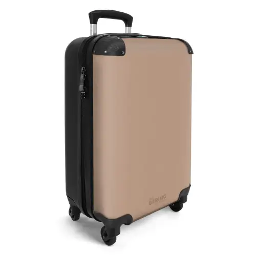 Nude - Zandkleurig NBS - Handbagage koffer - Kinderen Unisex middel -productfoto_3d
