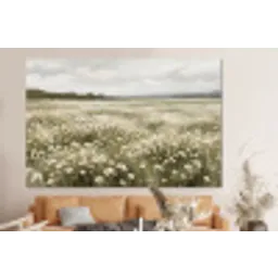 Illustratie - Landschap - Wit forex 5mm xxl -bovenbank