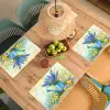 Gieter - Lavendel - Bloesems Placemat vinyl groot -zzsfeer5_Kitchenyeah-website