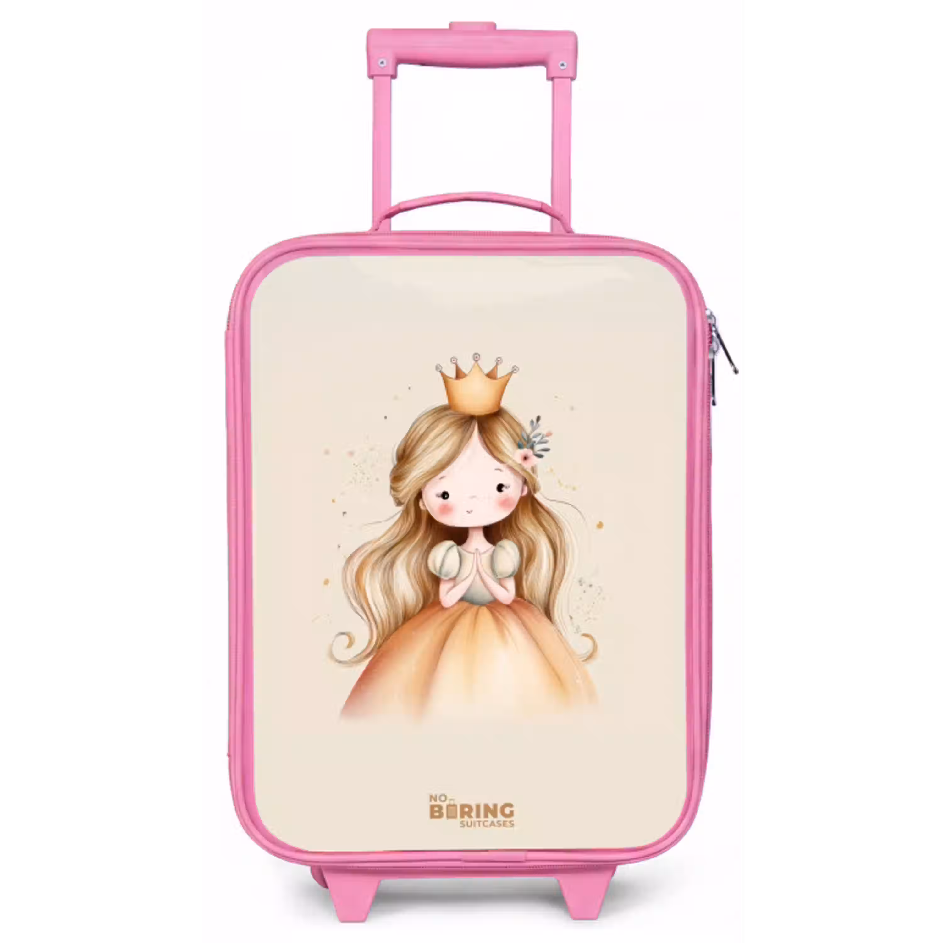 Prinses in gouden tinten Kinderkoffer - Roze klein -zz3dotto