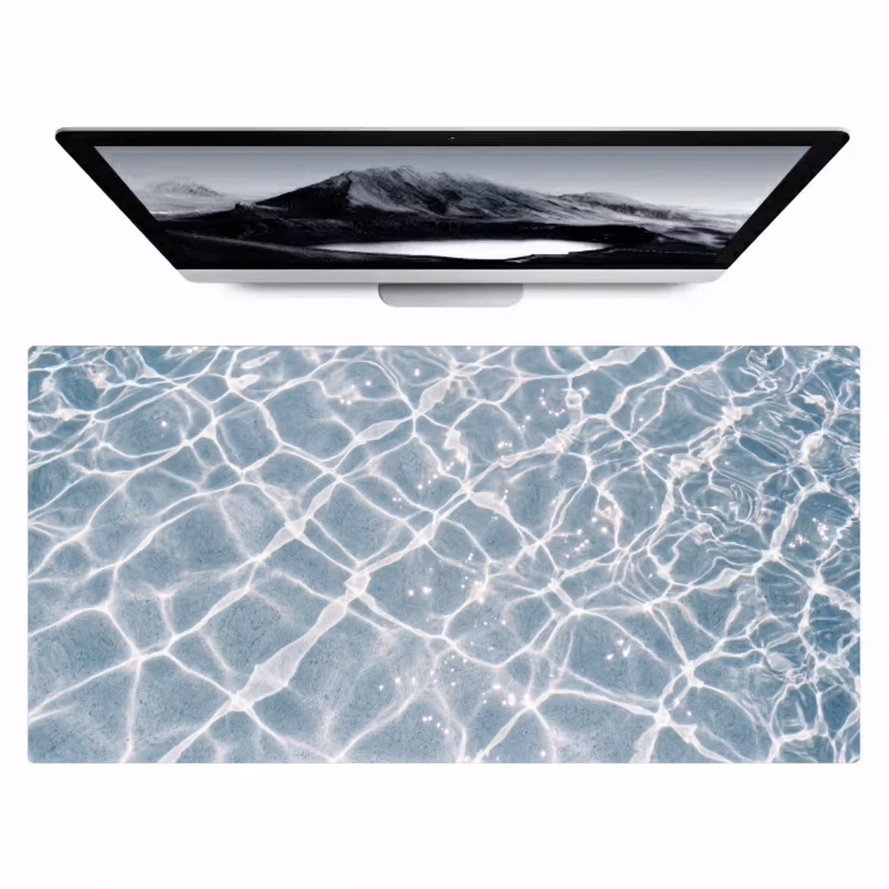 Water - Reflectie - Zonlicht Muismat XXL klein -zzz3d