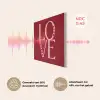 Love - Rood - Hatjes PET vilt klein -USP_NL