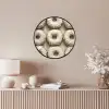 Donuts - Chocolade - Wit - Beige Fotolijst rond zonder passe partout klein -sfeer3
