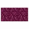 Bladeren - Patroon - Burgundy Muismat XXL klein 681 -3d_leeg