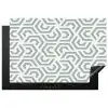 Design - Lijn - Patroon - Groen Inductie beschermer vinyl 3mm klein 276 -3d
