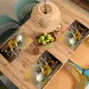 Stilleven - Olijfolie - Knoflook - Kruiden Placemat vinyl groot -zzsfeer5_Kitchenyeah-website