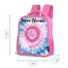 Tie dye - Abstract - Blauw - Roze Kinderrugzak - Roze middel -productfoto_formaten