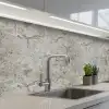 Beton  - Grijs - Muur keuken achterwand 2 middel 871 -3d_schuin