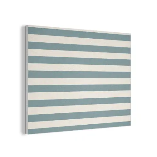 Strepen - Modern - Blauw PET vilt klein 837 -3d
