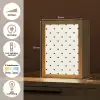 Harten - Liefde - Zwart - Wit Light Box met kabel (Tafellamp) klein 925 -USP_NL