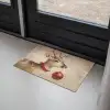 Kerst - Hert - Gewei - Kerstbal - Rendier Deurmat klein -sfeer2