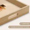 Boeken - Toren - Koffie - Beige Dienblad Rechthoek middel -USP_HandgreepNL