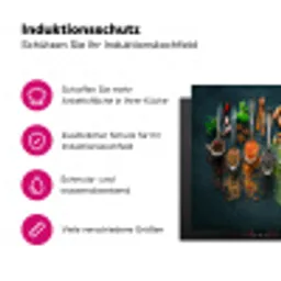 Kruiden - Specerijen - Lepels Inductie beschermer vinyl 3mm klein -zzzzzzz-lf-ups