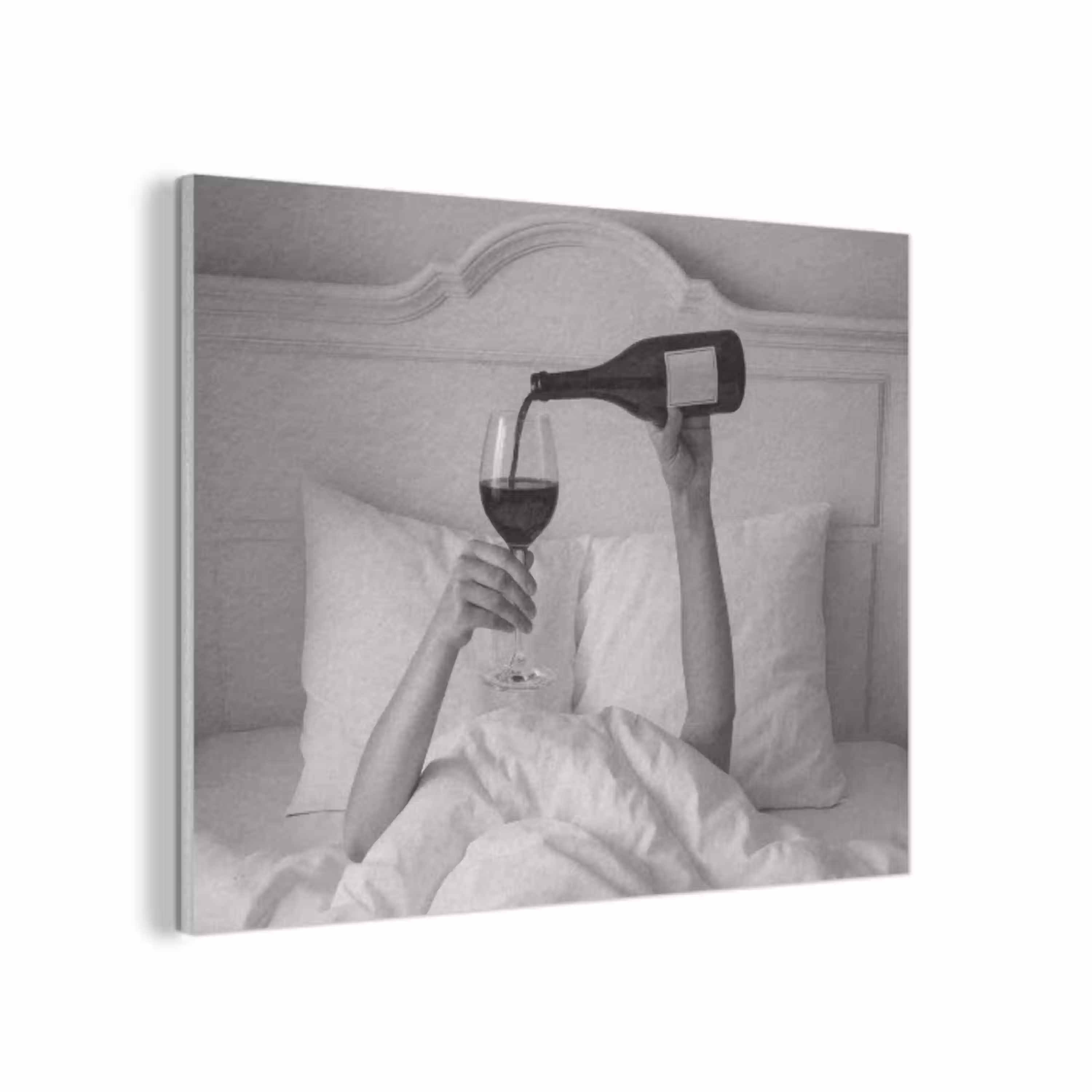 Lakens - Armen - Wijn - Glas PET vilt klein -3d