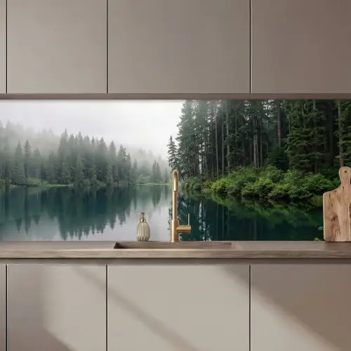 Bergen - Meer - Bos keuken achterwand 2 middel zz_3dshopping