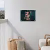 Vrouw - Portret - Kroon tuinposter los doek klein -sfeer8