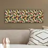 Kleurrijke - Camouflage - Organische - Vormen canvas 2cm klein 828 -sfeer3