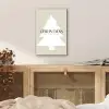 Kerstboom - Japandi - Christmas - Beige aluminium wit klein -sfeer3