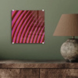 Lijnen - Rood - Beweging plexiglas 5mm klein -sfeer3