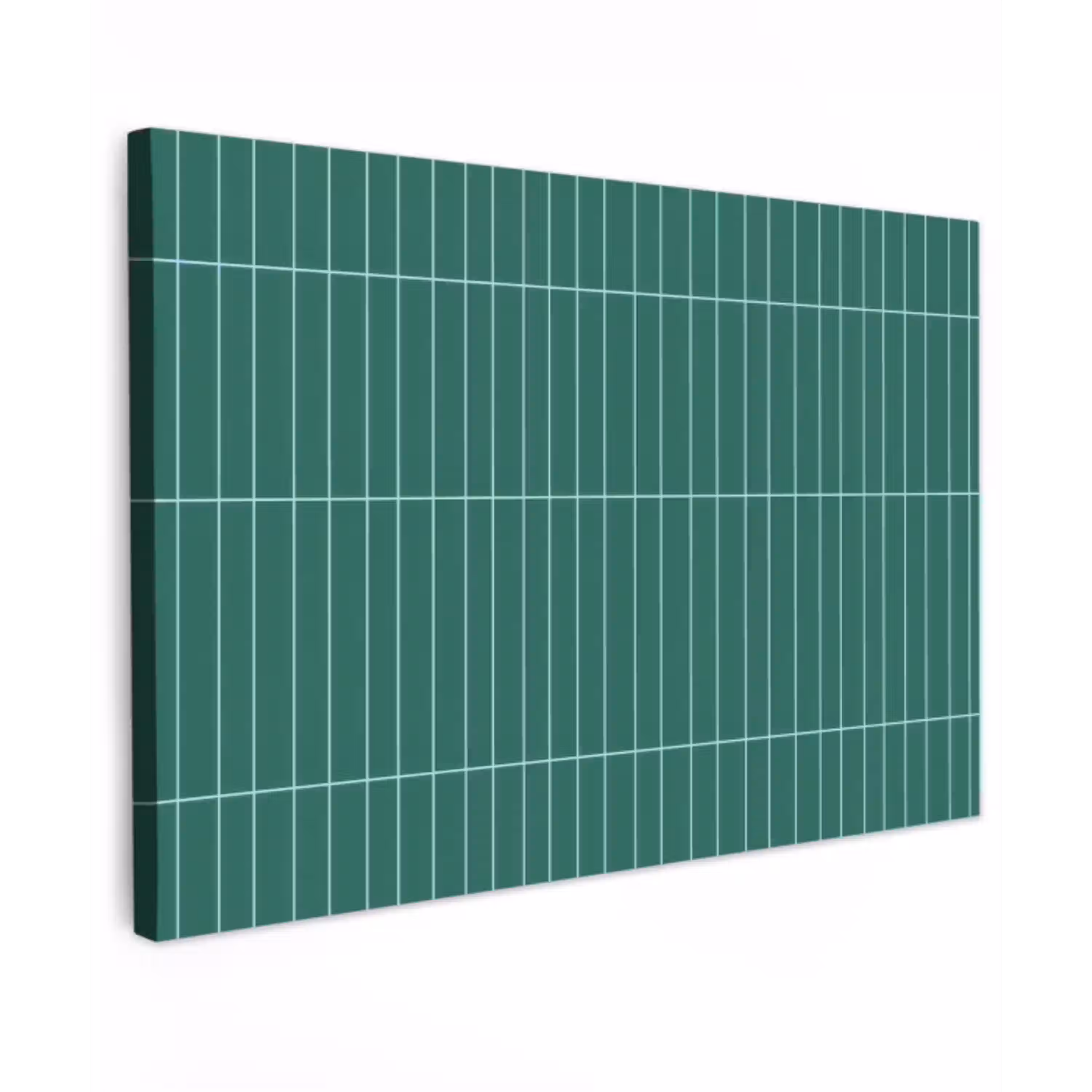 Patroon - Tegel - Saliegroen canvas 2cm klein 34 -z3d