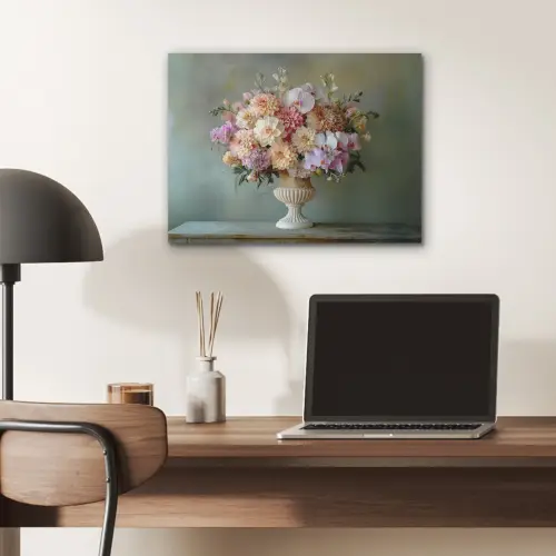 Orchidee - Boeket - Vaas - Bloemen PET vilt klein -sfeer5