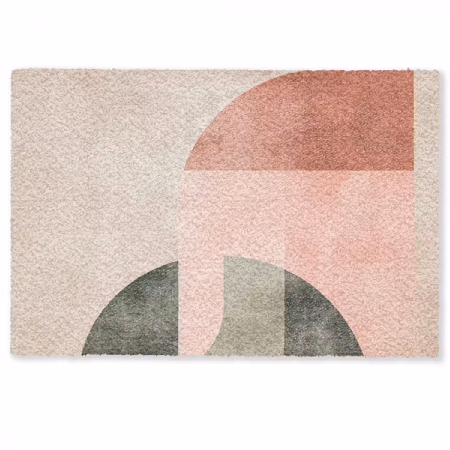 Fußmatte - Kreis - Abstrakt - Rosa