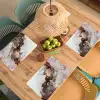 Rood - Marmer - Goud Placemat vinyl groot -zzsfeer5_Kitchenyeah-website