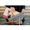 Vaas - Bloemen - Vlinder - Rood laptophoes neopreen klein -tas