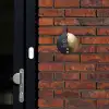 Half goud zwart - Sierlijk Naambord Rond klein -sfeer1-rond-XS