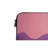 Zon - Heuvels - Paars - Abstract laptophoes neopreen klein -detail
