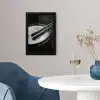 Trommel - Close-up - Drumstokken - Zwart fotolijst zwart zonder passe partout klein -sfeer4