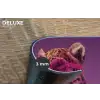 Panter - Zonnebril - Kauwgombel - Roze Placemat vinyl groot -closeup