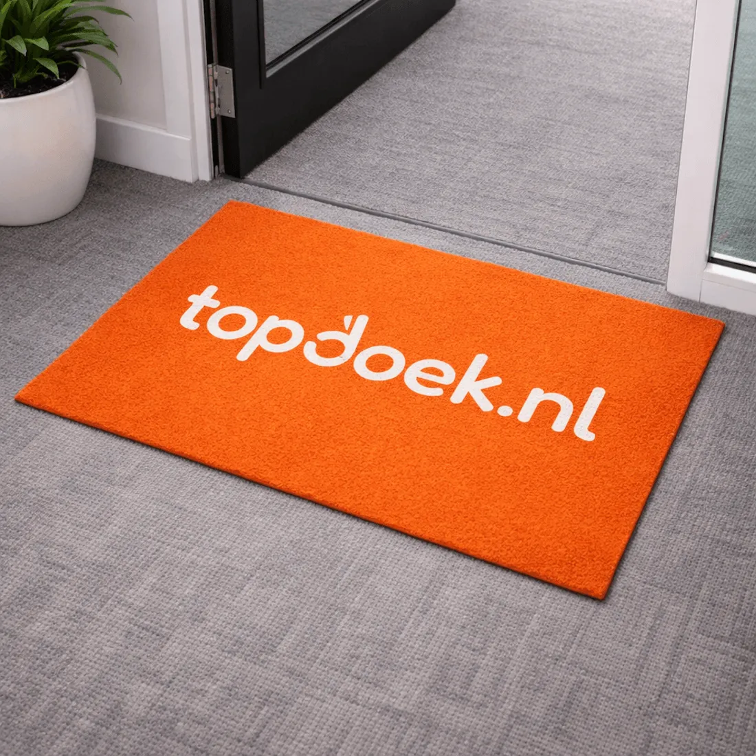 Deurmat logo Topdoek