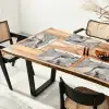 Marmer - Goud - Grijs Placemat vinyl groot -zzsfeer4_Kitchenyeah-website