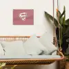 Spreuken - Supermom - Moeder - Quotes tuinposter los doek klein -sfeer7