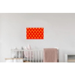 Ster - Patroon - Geel Muursticker klein 286 -kinderkamer