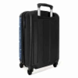 Stippen patroon blauw NBS - Handbagage koffer - Vrouwen middel -achterkant