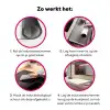 Marmeren Melodie Inductie beschermer vinyl 3mm klein -wsfeer9_website