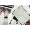 Groen - Marmer - Aders laptophoes neopreen klein 279 -bureau
