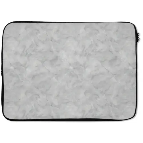 Grijs - Marmer - Mat laptophoes neopreen klein 279 -zkaufland3dotto