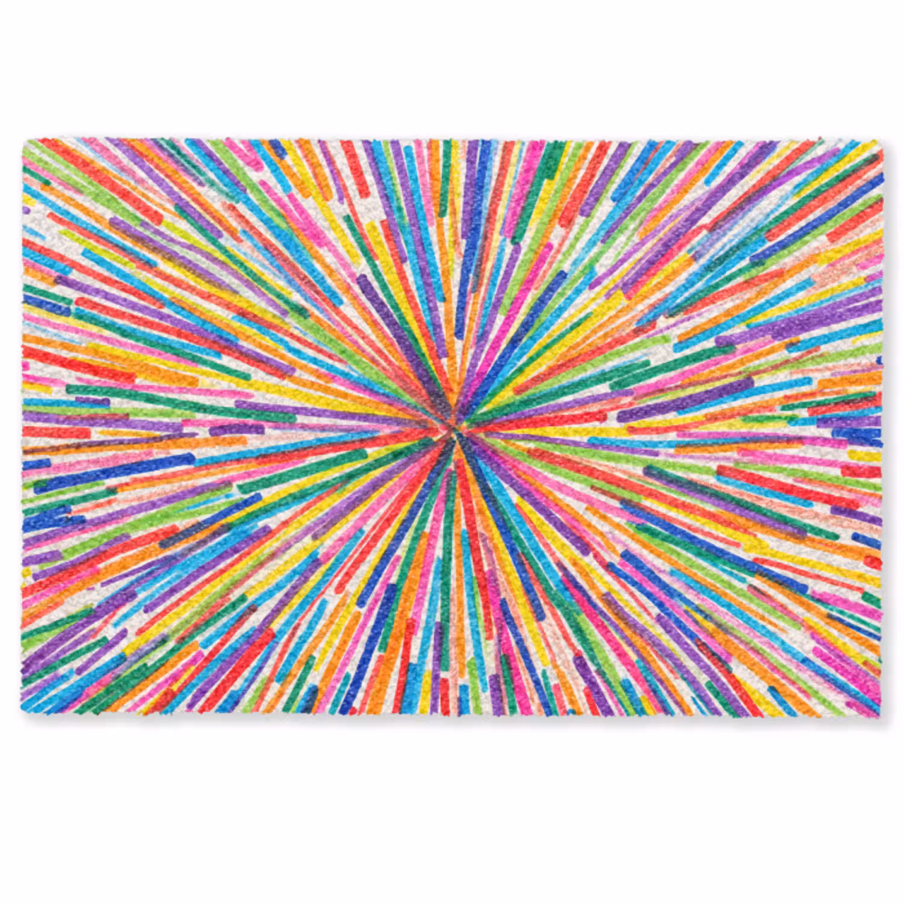 Lijnen - Kleurrijk - Abstract Deurmat klein -zkaufland3d