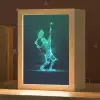 Tennis - Futuristisch - Sport - Neon Light Box met kabel klein -zzz_3d_website