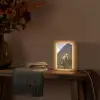 Schotse hooglander - Bergen - Grasveld Light Box met kabel (Tafellamp) klein -sfeer4