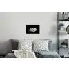 Sushi - Delfts blauw - Rijst - Vis - Elegant Muursticker klein -slaapkamer