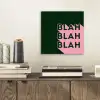 Donkergroen - Tekst - Schaduw - Grafisch aluminium wit klein -sfeer1